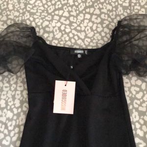 Black dress mini